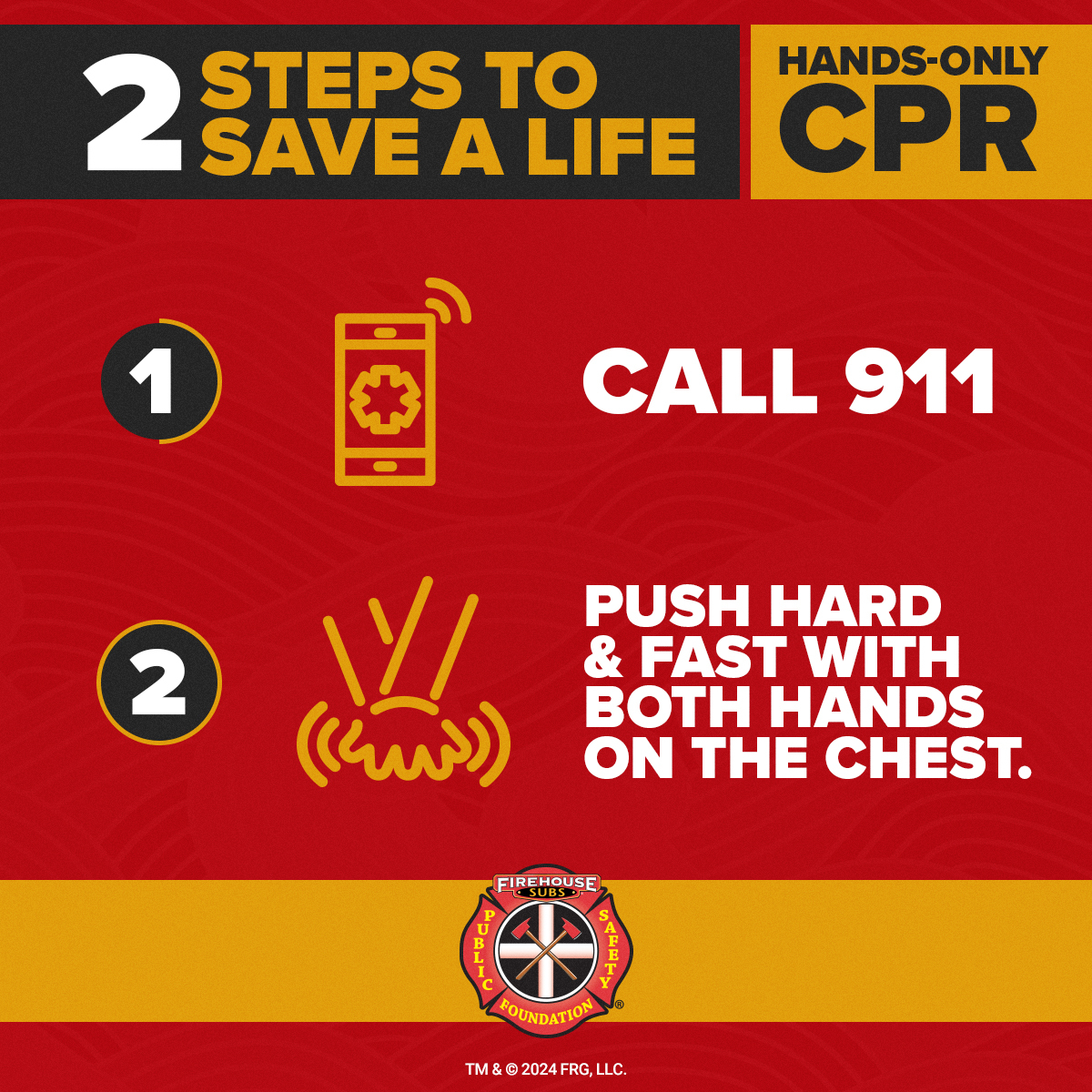 2 Steps to Save a Life