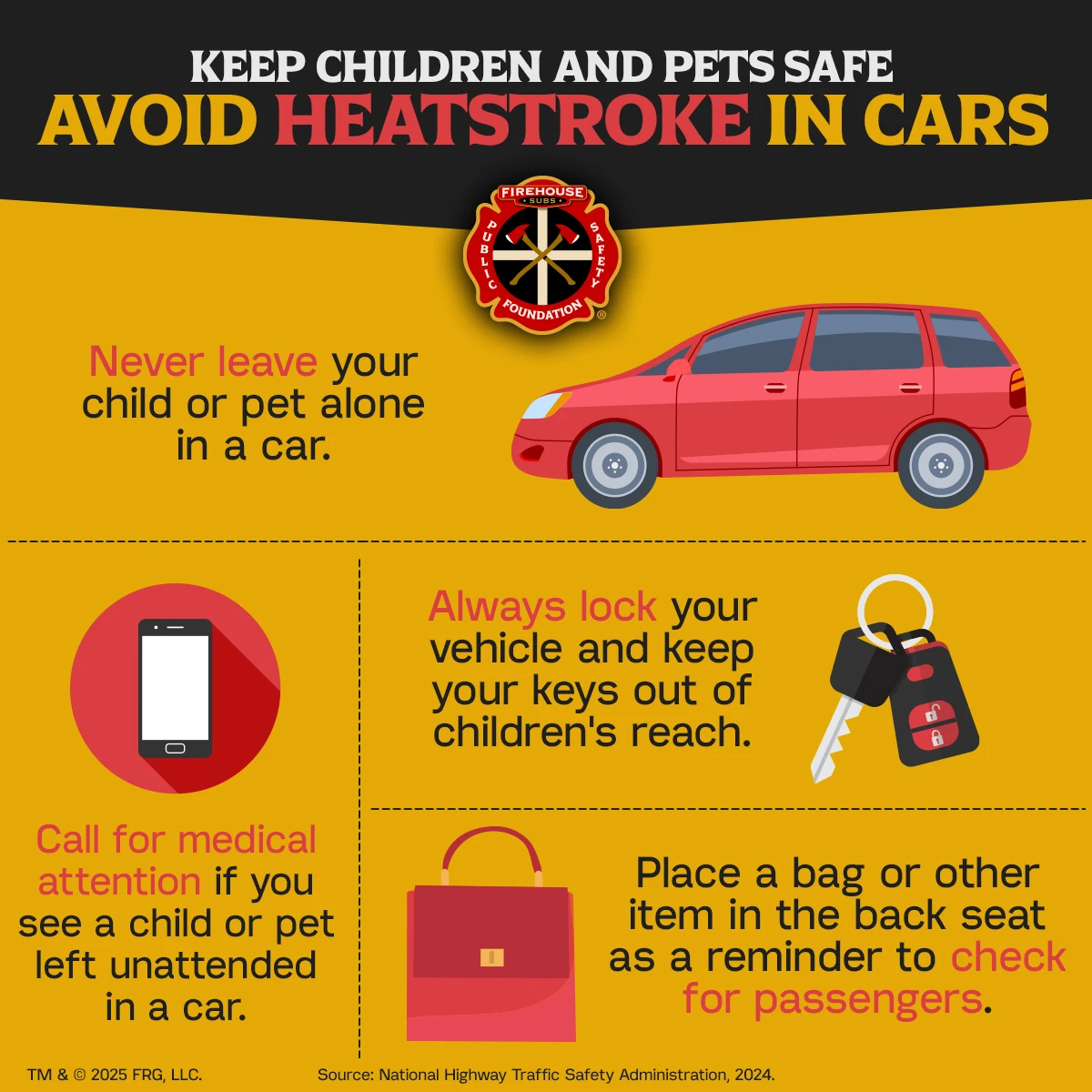 Avoid heat stroke in cars