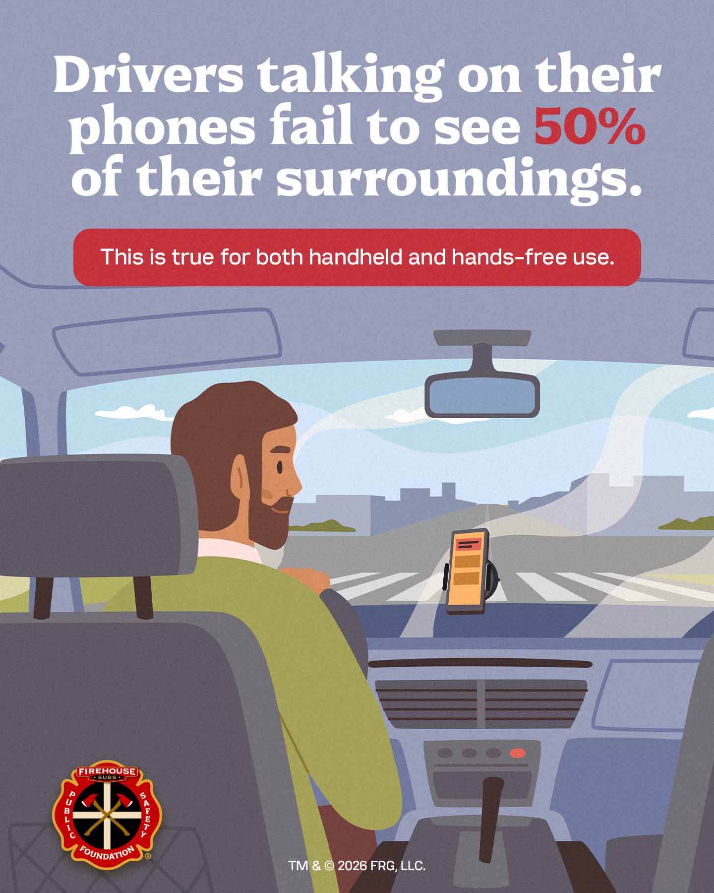 Distracted Driving Safety Tip
