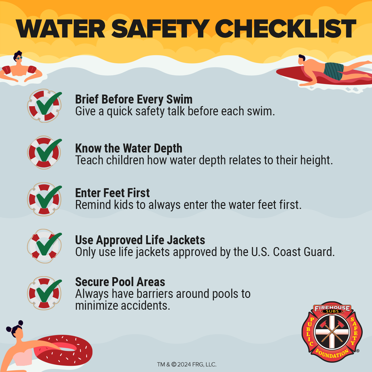 Water Safety Checklist