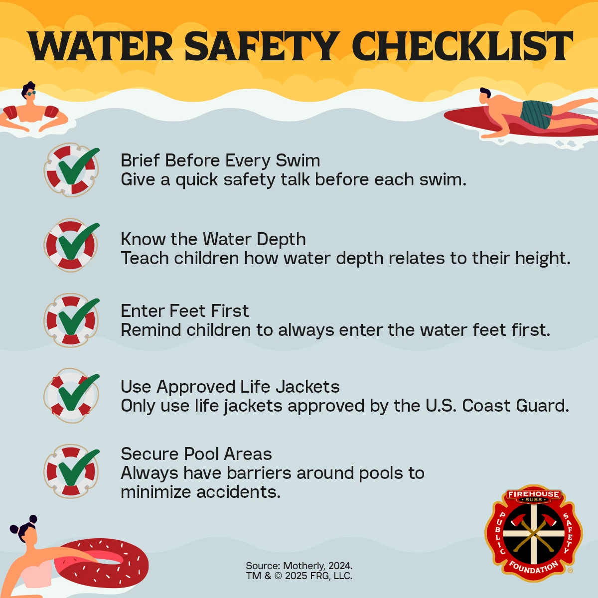 Water Safety Checklist