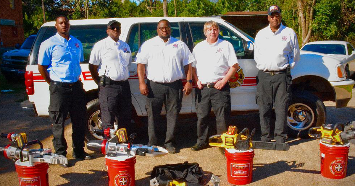 Lifesaving Equipment Received Just in Time